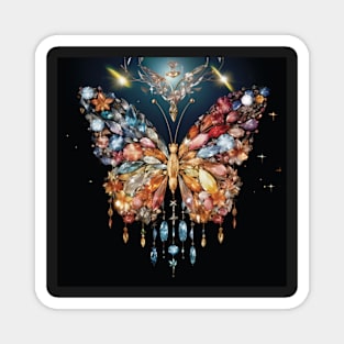 Butterflly Broach Sparkle Magnet