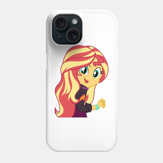 Backstage Sunset Shimmer 1 Phone Case by CloudyGlow