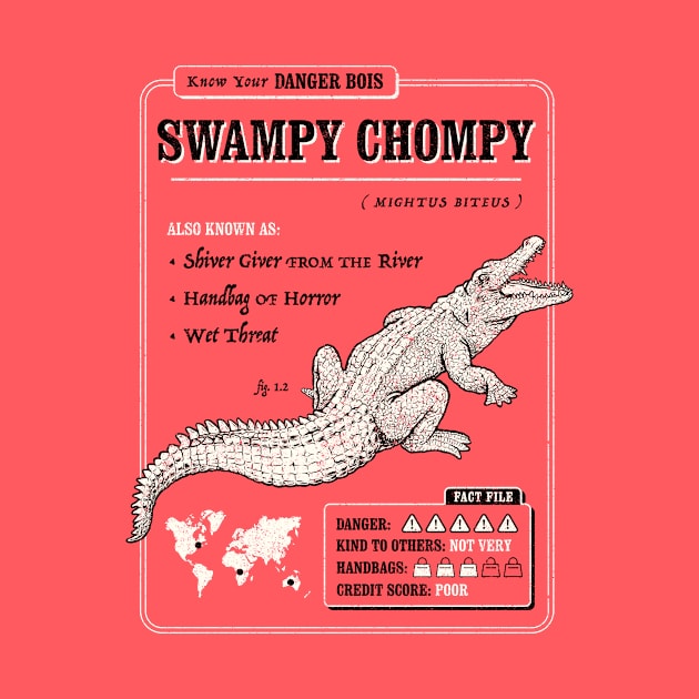 Swampy Chompy by dumbshirts