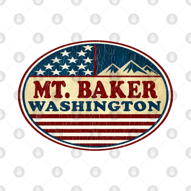 Snowboarding Mount Baker T Shirt Washington Skiing Tee Ski by heybert00