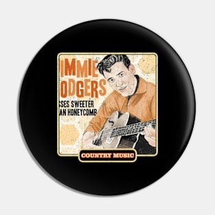 Jimmie Rodgers 4 Design Pin