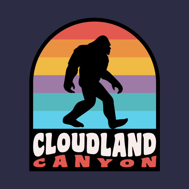 Cloudland Canyon State Park Bigfoot Sasquatch Georgia Hiking by PodDesignShop