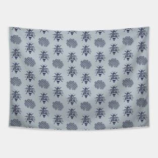 Honey Bees All Over Trendy Interior Tapestry