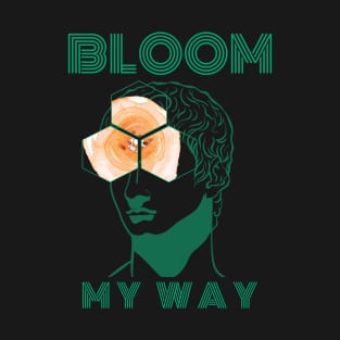 Bloom My Way Out of the Dark Mint T-Shirt