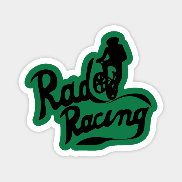 Rad Racing Magnet by Esliger