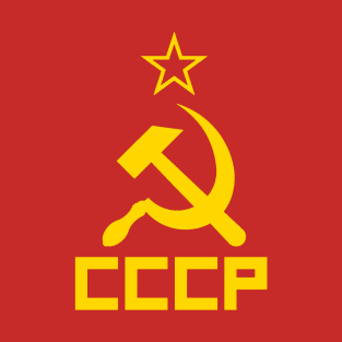 Retro Soviet USSR Design T-Shirt