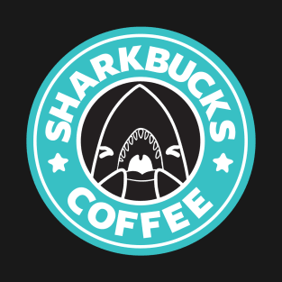 Sharkbucks Logo [Teal] T-Shirt