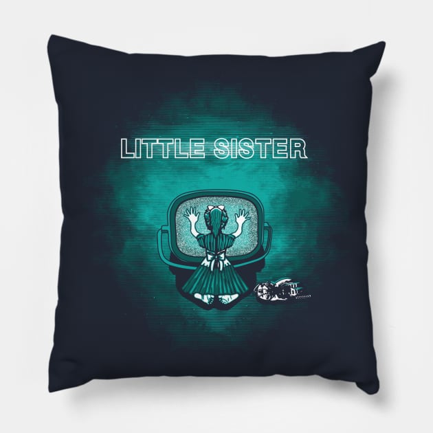 Little Sister Pillow by Daletheskater