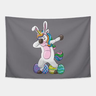 Easter Unicorn Fan Egg Hunt Tapestry