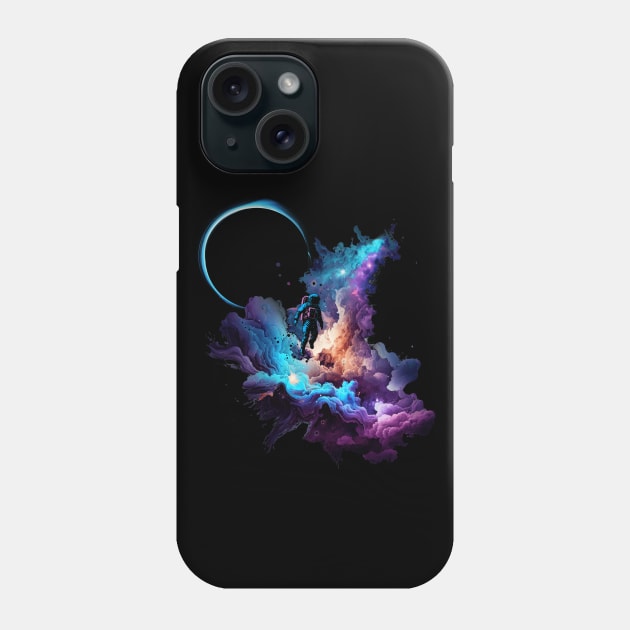 Space Eclipse 2024 Phone Case by Epic Splash Graphics