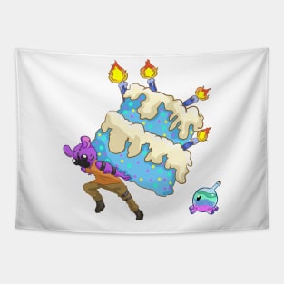 Player Cake Tapestry