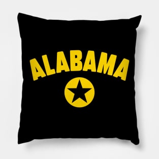 State of Alabama Pillow