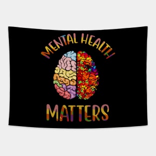 Colorful Mental Health Matters Mental Illness Awareness Tapestry