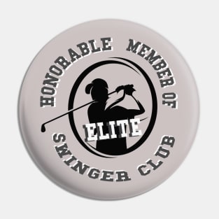 Elite  Swinger Club Pin