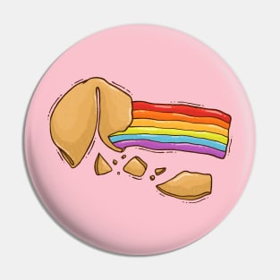 Pride Fortune Cookie Pin