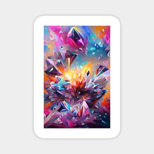 Diamond Explosion Magnet