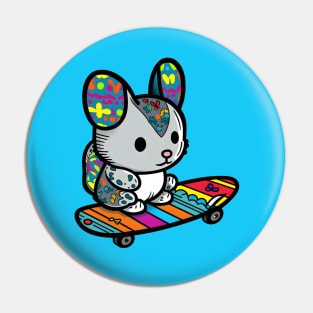 Chinchilla Lover Pin