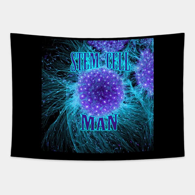 Stem Man Cell Tapestry by LostHose