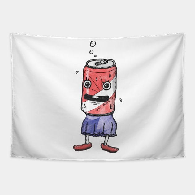 Soder Pop (color) Tapestry by dumbgoblin