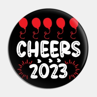 MERRY CHRISTMAS - HAPPY NEW YEAR 2023 Pin