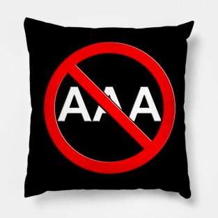 AAA No Way! Pillow