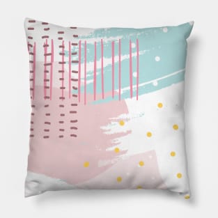 90s style line Pillow