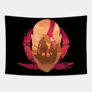 A Spartan Warrior Tapestry