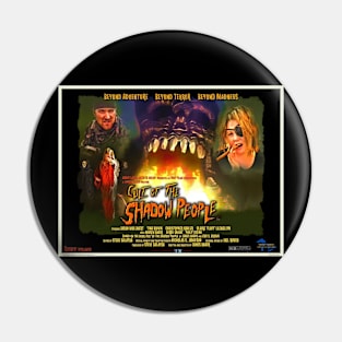 Cult of the Shadow People Movie Poster Pin