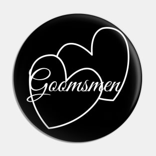 Groomsmen t shirt Pin