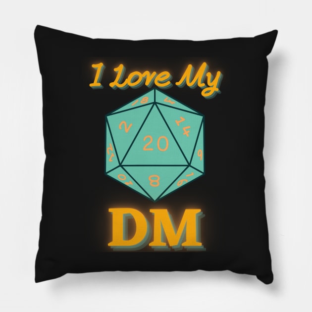 I Love My DM Pillow by AKawaiiPastels