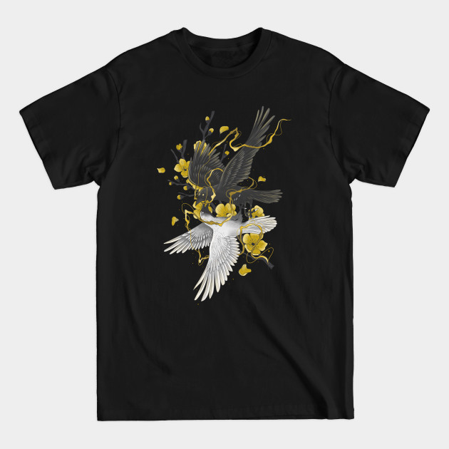 Disover Golden Crow - Crows - T-Shirt