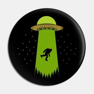 Bigfoot Ufo Abduction Pin