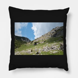 View from Bucegi mountains, Romania, Bucegi National Park Pillow