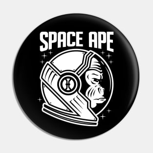 Space Ape To The Moon Pin