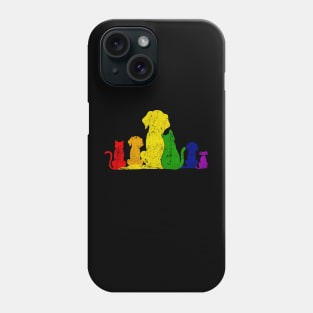 Dog Rainbow Phone Case