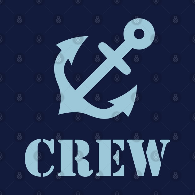 Crew (Anchor / Crew Complement / skyblue) by MrFaulbaum