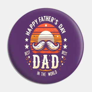 happy father’s day 2024 to the best dad in the world Pin