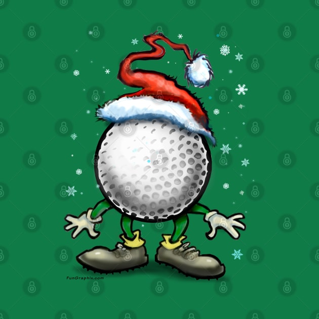 Golf Christmas by Kevin Middleton