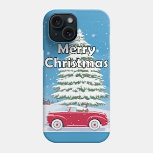 Christmas Poster Phone Case