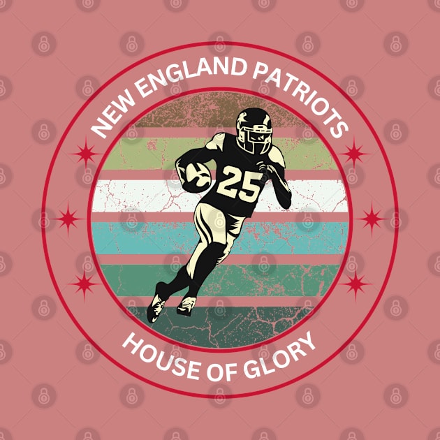 NEW ENGLAND PATRIOTS HOUSE OF GLORY by Lolane