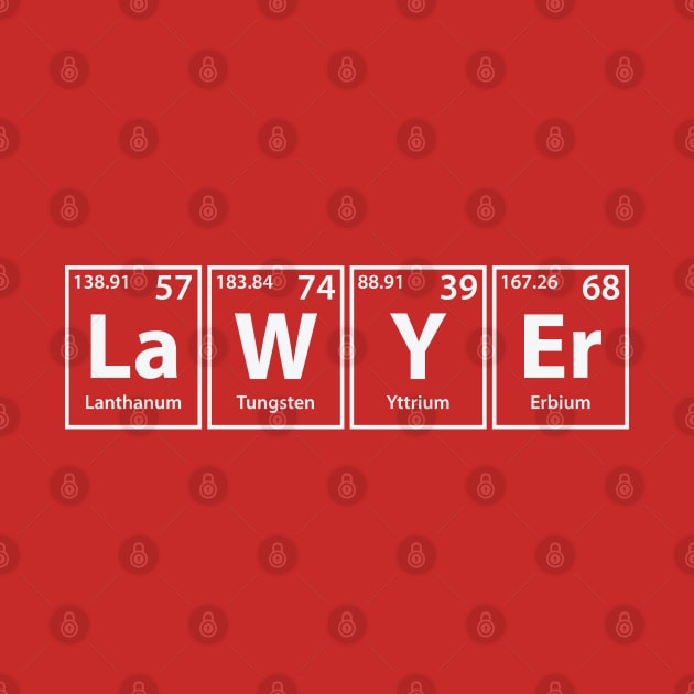 Lawyer (La-W-Y-Er) Periodic Elements Spelling by cerebrands