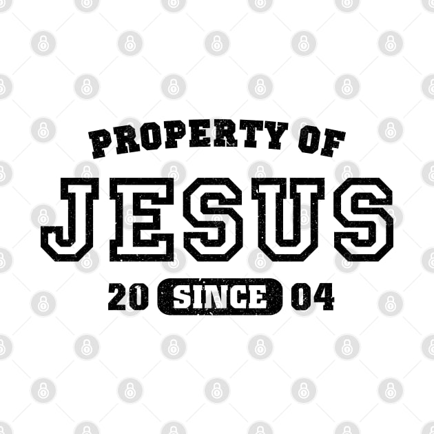 Property of Jesus since 2004 by CamcoGraphics