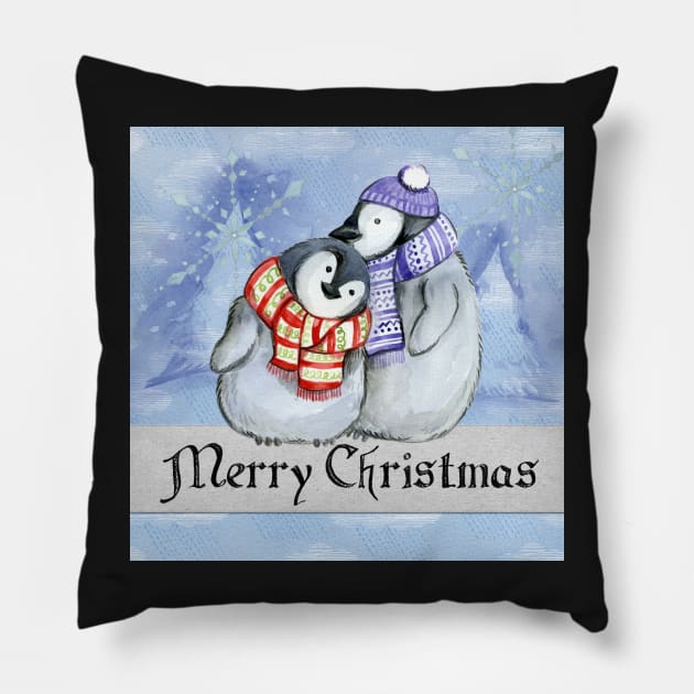 Merry Christmas Pillow by djil13