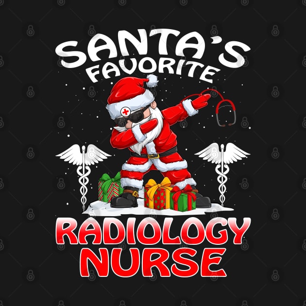 Santas Favorite Radiology Nurse Christmas T Shirt by intelus