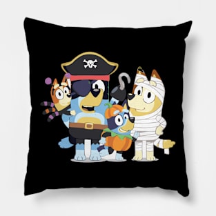 cosplay bluey halowen Pillow