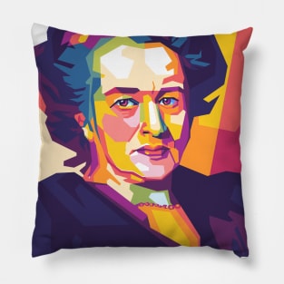 Elizabeth Garrett Anderson Pillow