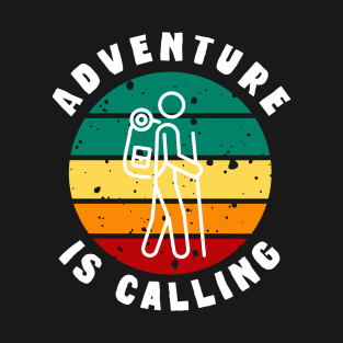 Hiking Crew Adventure Is Calling Camping Trip Summer 2023 T-Shirt