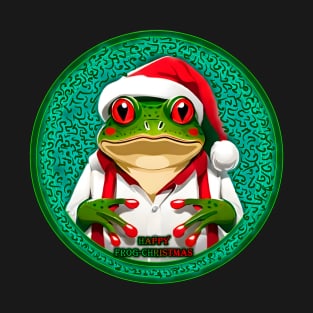 Happy Frog-Christmas T-Shirt