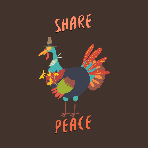 Share Peace (Thanksgiving Turkey) by PersianFMts