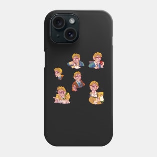 Anxious guy Phone Case